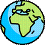 Earth globe free icon